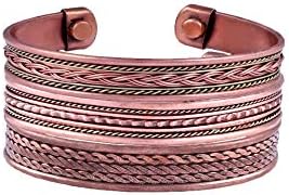 pulseiras de cobre tibetano cosyee