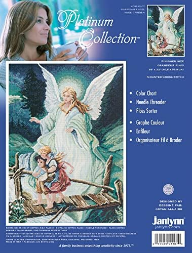 Janlynn Guardian Angel Counts Cross Stitch Kit