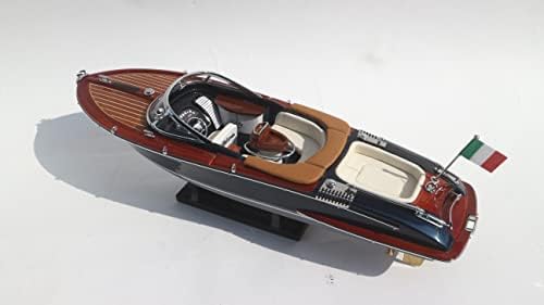 Modelo de madeira barcos de artesanato riva aquariva gc