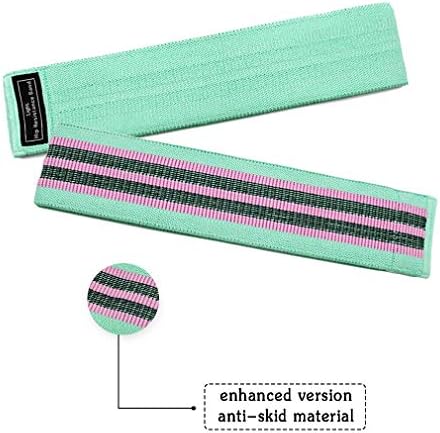 Bandas de resistência Bandas de exercício de anel de resistência No Slip Hip Workous Bands para P90X, CrossFit, Hot