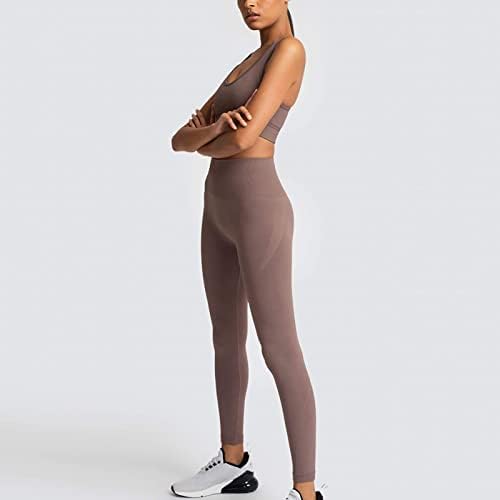 Pantagens de outono de verão para lady Roupos Trendy Butt Scrunch Camisole Tank Modest Oversized Workout Gym Pants