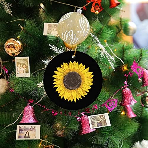Ornamento de Natal de Kidfair decoração de árvore de Natal Black