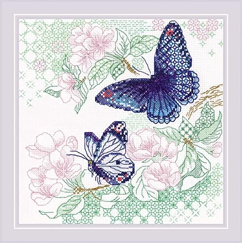 Riolis Cross Stitch, leveza da primavera