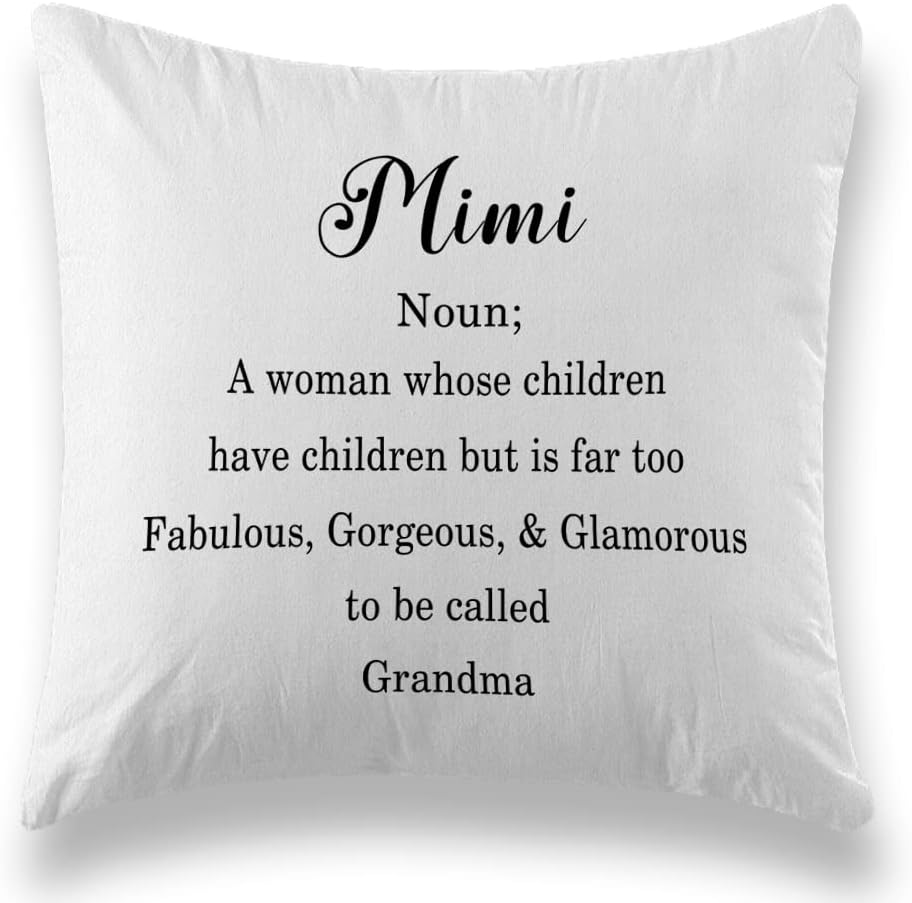 Tunw Mimi Substantivo Definição Os travesseiros minimalistas de almofada branca capa da fronha decorativa para casa