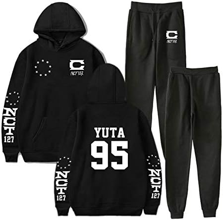 Chairay Kpop Hoodie Novo Álbum Neo Zone Sweatshirt Pant Set Haechan Jaehyun Mark Pullover Sweetpant Suit