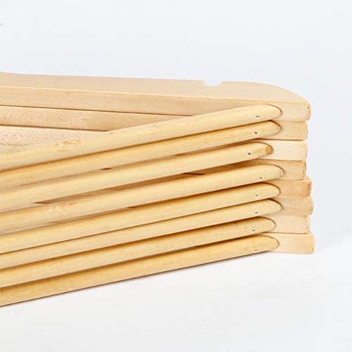 Besportble Rack Rack de serviço pesado 40pcs CANHEIROS DE CANHEIROS DE MADEIRA CANHER DE RODOS DE CRANTE DE CLIO DE PEDRO PARA TERNO CATO PANTE DE PRESIDENTES PANTE