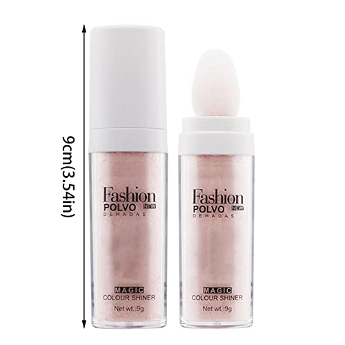 Fairy High Light Blapening Powder ilumina toda a maquiagem do corpo com unha pó de alta luz para cristais naturais de maquiagem facial de maquiagem para os olhos