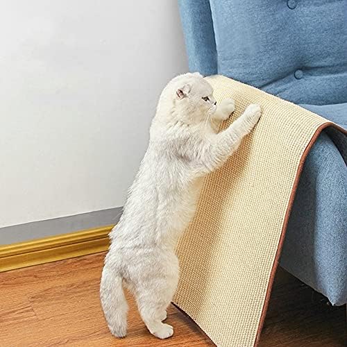 Gato scratcher sisal placa gato scratch for sharen unhas kitten brinquedos gatos cadeira de cadeira sofá tapetes protetor