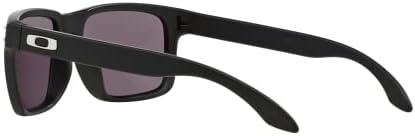 Óculos de sol Oakley Holbrook, moldura preta fosca/lente cinza quente, tamanho único