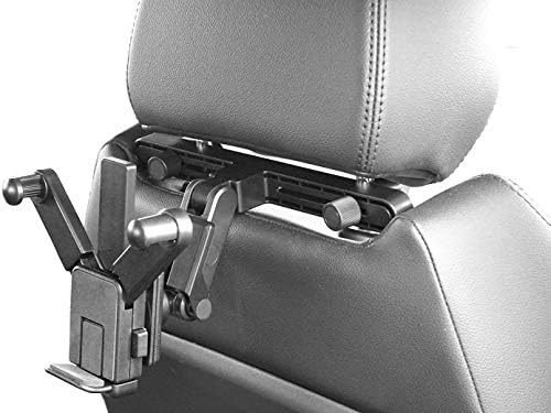 A apoio de cabeça portátil da Navitech no carro compatível com AZEYOU 7 polegadas e comprimidos Andorid
