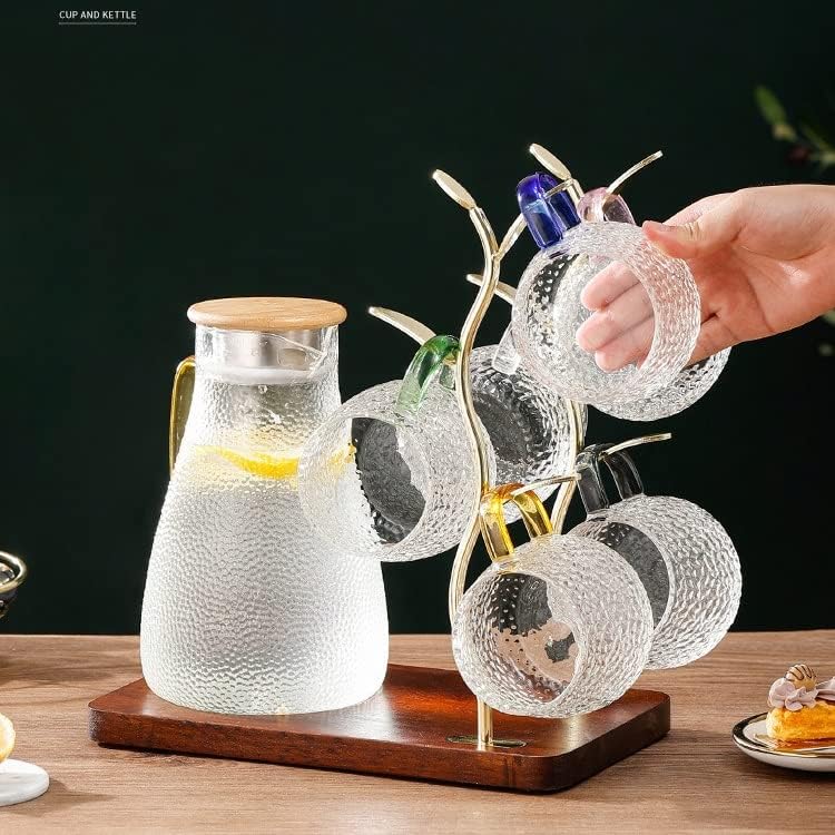 Miaohy Creative Cup Holder Water Copo Dretador de drenagem Armazenamento de chá de chá de chá Cupo de copo de vidro Cabine