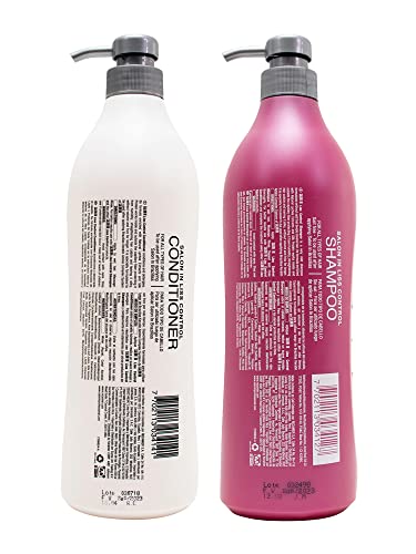 Recamier Anti Frizz Shampoo Liss Condicionador Definir Shampoo + Condicionador 33,8 onças + Shampoo 10.1oz