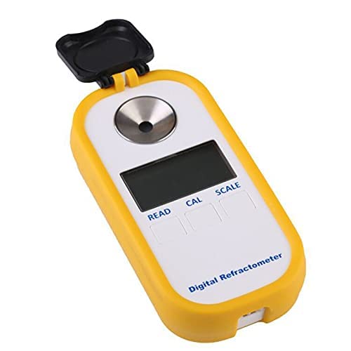YFYIQI Digital Brix Medidor Refratômetro Refratômetro Testador Detector de conteúdo de açúcar com Brix 0,0 50,0 % Índice de Refração 1.3330 a 1.4200nd