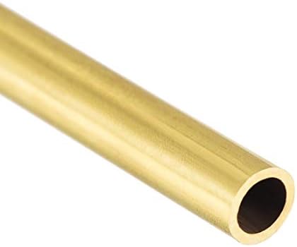 Tubo redondo de bronze de Onowin, 300 mm de comprimento 8 mm od 0,2 mm espessura da parede, tubulação de tubo reta de cobre