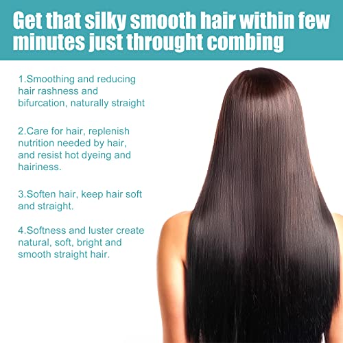 Creme de alisamento de cabelo de correção de proteínas 60 ml Creme de tratamento com alisamento de cabelos de seda 60 ml para cabelos