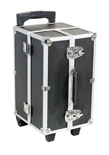 Vestil case-f alumínio-armação de caixa-eva 16 x 10 x 11 , preto