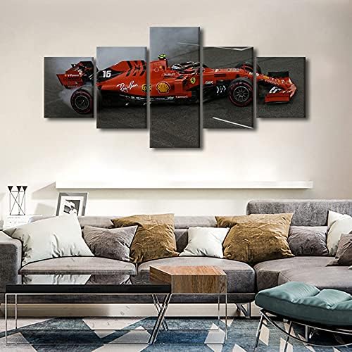 TUMOVO Decoração de casa rústica Red Bull F1 Decorações de casas de carro para sala de estar para sala de estar PAITAÇÕES DE