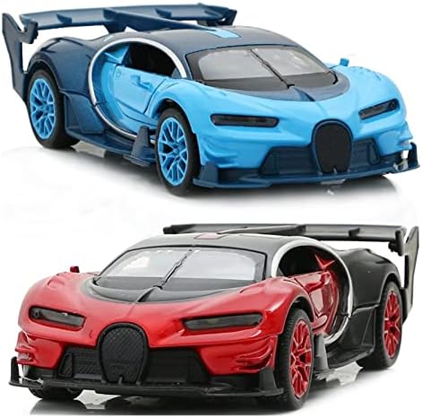 Modelo de carro em escala para Bugatti GT Alloy Sports Car Modelo Diecast Vehicles Model Model Model Presente 1:32 Proporção
