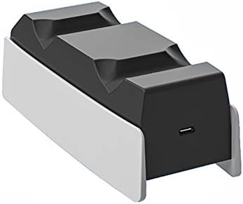 Carregador da estação de carregamento PS5, estação de carregador duplo compatível com controlador dualsense