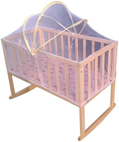 Academyus Universal Baby Cradle Bed Mosquito Nets Summer Baby Safe Arched Mosquito Net