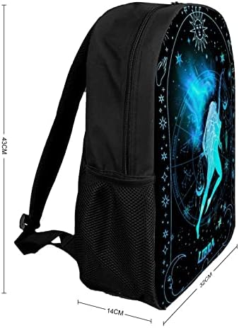 17 in libra zodiac sigil Backpack Constellation Constellation Backpack Backpack Casual Backpack Lightweight