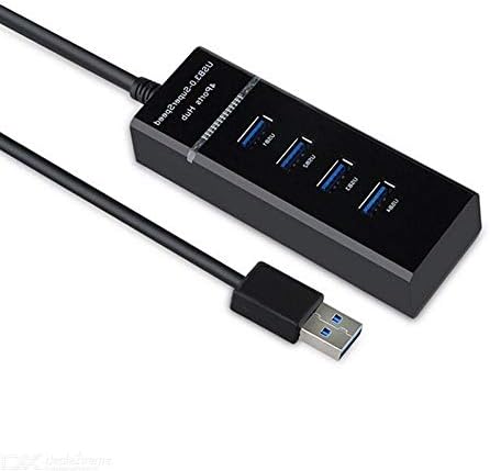 LMMDDP USB3.0 Extender Multi-Port USB 1 a 4 Adaptador de cabo Hub de docking Hub de 4 portas com 5 Gbps de velocidade