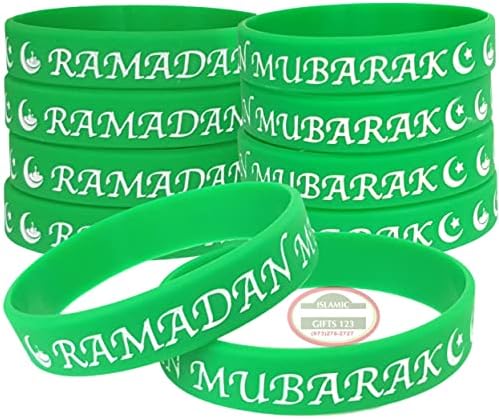 Presentes islâmicos 123 Pulseira do Ramadã Mubarak [12] Ramadã Favoriza a decoração do Ramadã Eid Favors Eid Gift Gifts