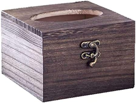 Sawqf Wood Tissue Box Nabinece Capa de guardana