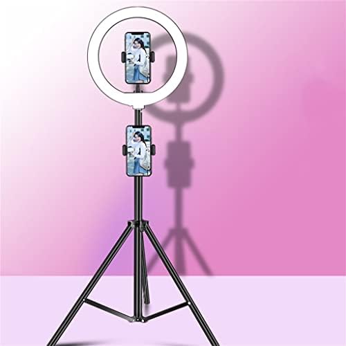 LEPSJGC TOPELO MELÓRIO BROLAÇÃO LIVRO TRIANGLE PROFISSÃO Luz de luz Um conjunto completo de âncora de beleza selfie de suporte de câmera