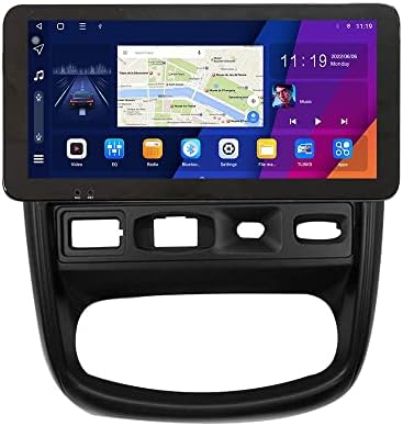 Kunfine Android Radio CarPlay & Android Auto AutoRadio Navigação de carro Multimedia Player GPS Touchscreen RDS RDS DSP BT Substituição de unidade de cabeça WiFi para Renault Duster 2014, se aplicável