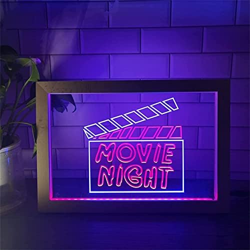 Dvtel Movie Night LED NEON SILH