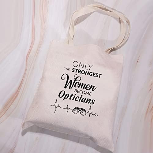 Vamsii Optice Gifts for Women Eye Chart Greet Tote Bag