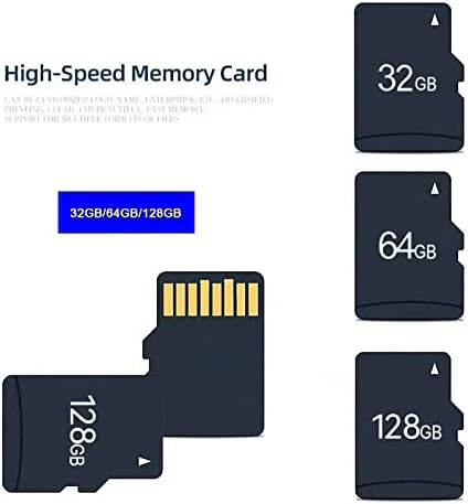 Memory Micro SD Card 128 GB para CGBD v53 Dash Cam 4K Ultra HD Class 10