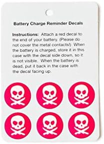 Nomática da bateria McKinnon Battery- DSLR Battery Battery Bags/Case/Suports com fechamento magnético para 3 baterias