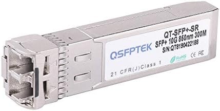 10GBASE-SR SFP+ Transceptor, 10g 850Nm MMF, até 300 metros com cabo de fibra, cabos de fibra óptica Gigabit LC para LC para Cisco,
