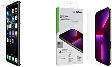 Belkin Screen Protector para Apple iPhone 11 Pro Max ou iPhone 11 XS Max com antimicrobiano tratado e ultraglass iPhone