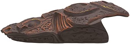 Aquário Plecoceramics Cerâmica Decoração de Cerâmica, esconderijo de casca de casca de casca para peixes betta de ciclídeos Plecos Betta