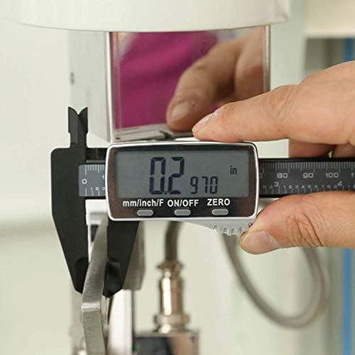 Ferramenta de medição de pinça digital jf-xuan pinça digital, intervalo de medição de 0 a 6 /0 a 150 mm, resolução de 0,001/0,01mm,