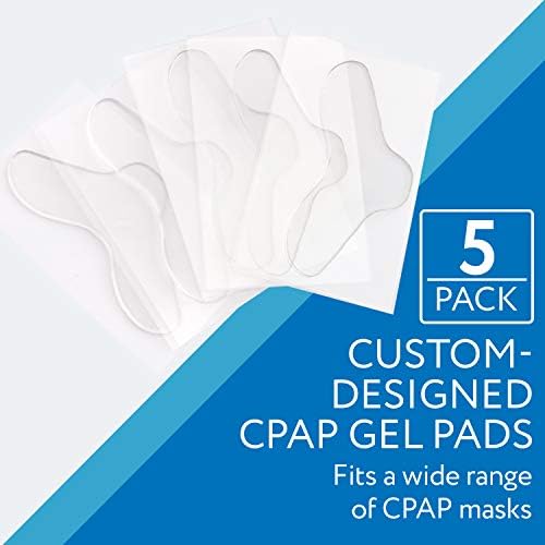 5 Pacote nasais para máscara CPAP - CPAP Nariz Pads - Suprimentos de CPAP para Máquina CPAP - Máscara de Apnea do Sono Pad