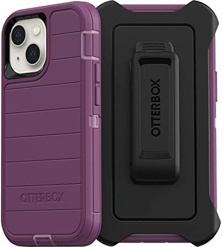 OtterBox Defender Series Rugged Case para iPhone 13 Mini & iPhone 12 Mini Case - embalagem não -Retail - Happy Purple - com