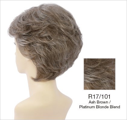 Trepante de Design Estetica Puxe o Wiglet Elastic Womens Wig R17-101 Cor