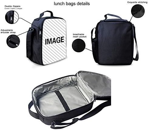 Caixa de lápis de mochila da escola Eleqin Conjunto de lápis com tiras acolchoadas 3D Galaxy Planet Student Unisex