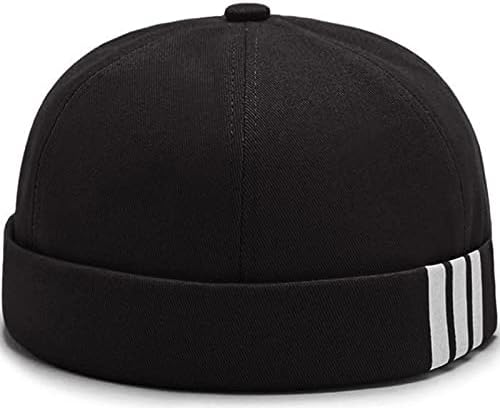 Chapéus de glamourstar cúpula abastecida para homens homens marinheiro Docker Beanie Cap Hip Hop Chapéus