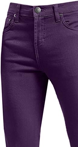 NE People Mens Basic Classic Classic Solid Color Skinny Encett Stretch Jeans