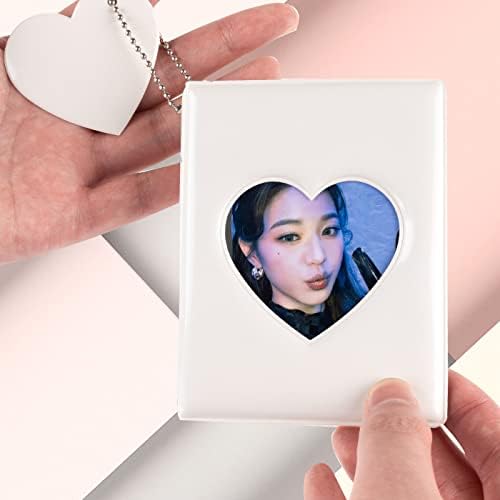 FUNUPUP 3 polegadas Mini Foto Álbum Kpop PhotoCard Solder Livro Kpop Photo Cart Card Binder Hollow PhotoCard Id Book