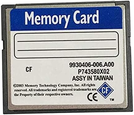 CF 256MB CompactFlash Memory Card 256 MB para Câmera CNC Machine Tool Camera