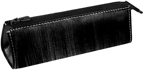 Laiyuhua portátil elegante lápis bolsa de couro pu de caneta compacta zíper bolsa bolsa bolsa cosmética Organizador da bolsa de moeda de moedas abstrata