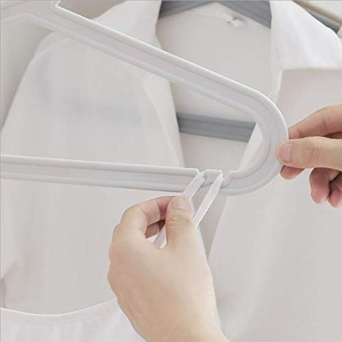 Cabides de plástico YQ WHJB, Crease Ultra Fin Fin não deslize cabides com cabos padrão entalhados para calças de calça de vestido