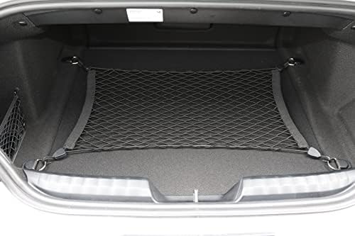 Floor Style Automotive Elastic Trunk Mesh Cargo Net para BMW Z4 Sport 2018 - 2023 - Organizador e armazenamento premium - rede de bagagem para cupê - Melhor organizador de carros para BMW Z4 M Sport