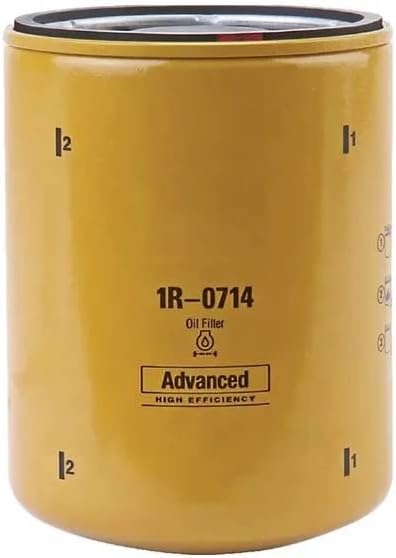 Elemento do filtro de óleo 1R-0714 Separador de água para lagarta 305.5c 307C 307D 308C Escavadeira